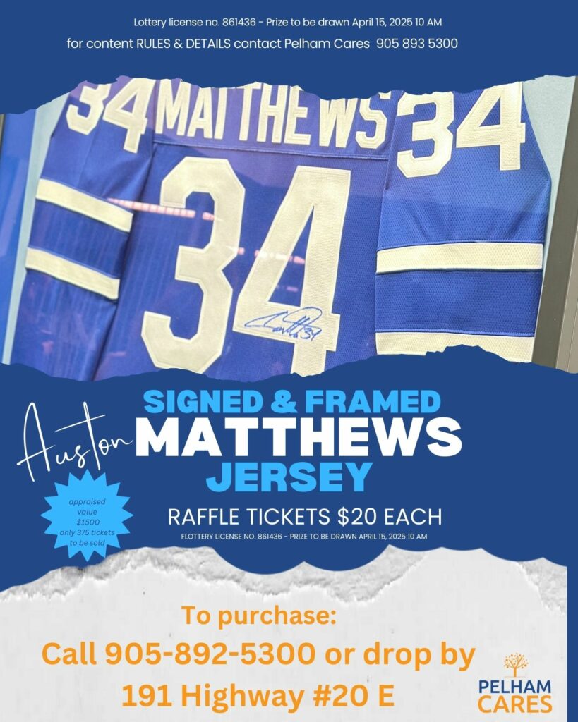 Get Your Tickets! Auston Matthews Jersey Raffle